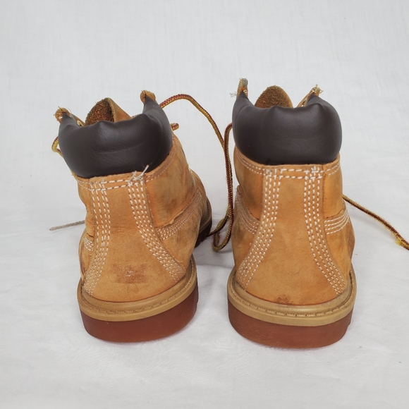 31) TIMBERLAND Boots Kid's Sz. 12 Toddler - Picture 4 of 6